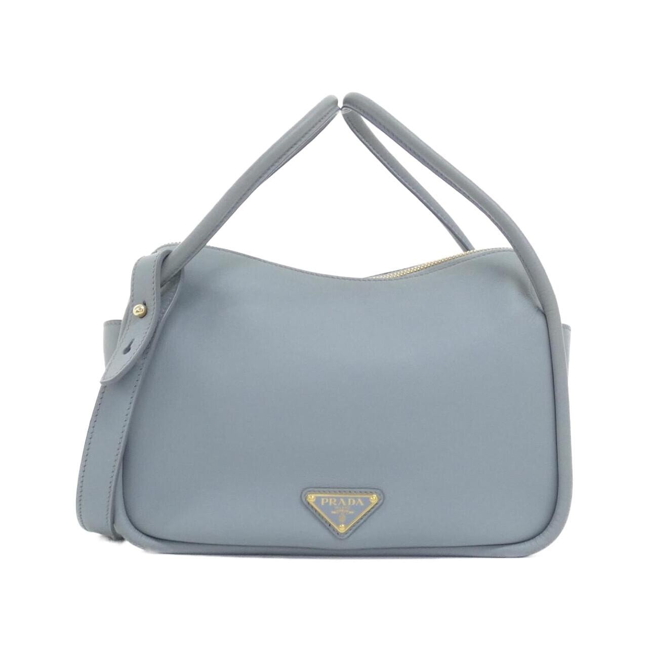 美品　プラダ PRADA　サテンバッグ プラダ サテン ミニバッグ 