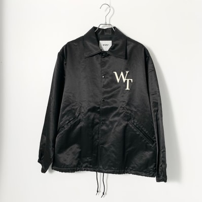 WTAPS Chief / Jacket / CTRY. Satin. League "Black"