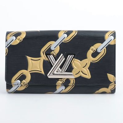 Louis Vuitton Epi Portefeuille Twist "Noir"