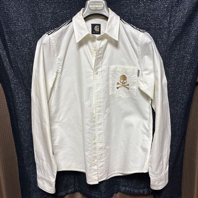 マスターマインド ジャパン×カーハート ボタンダウンシャツ