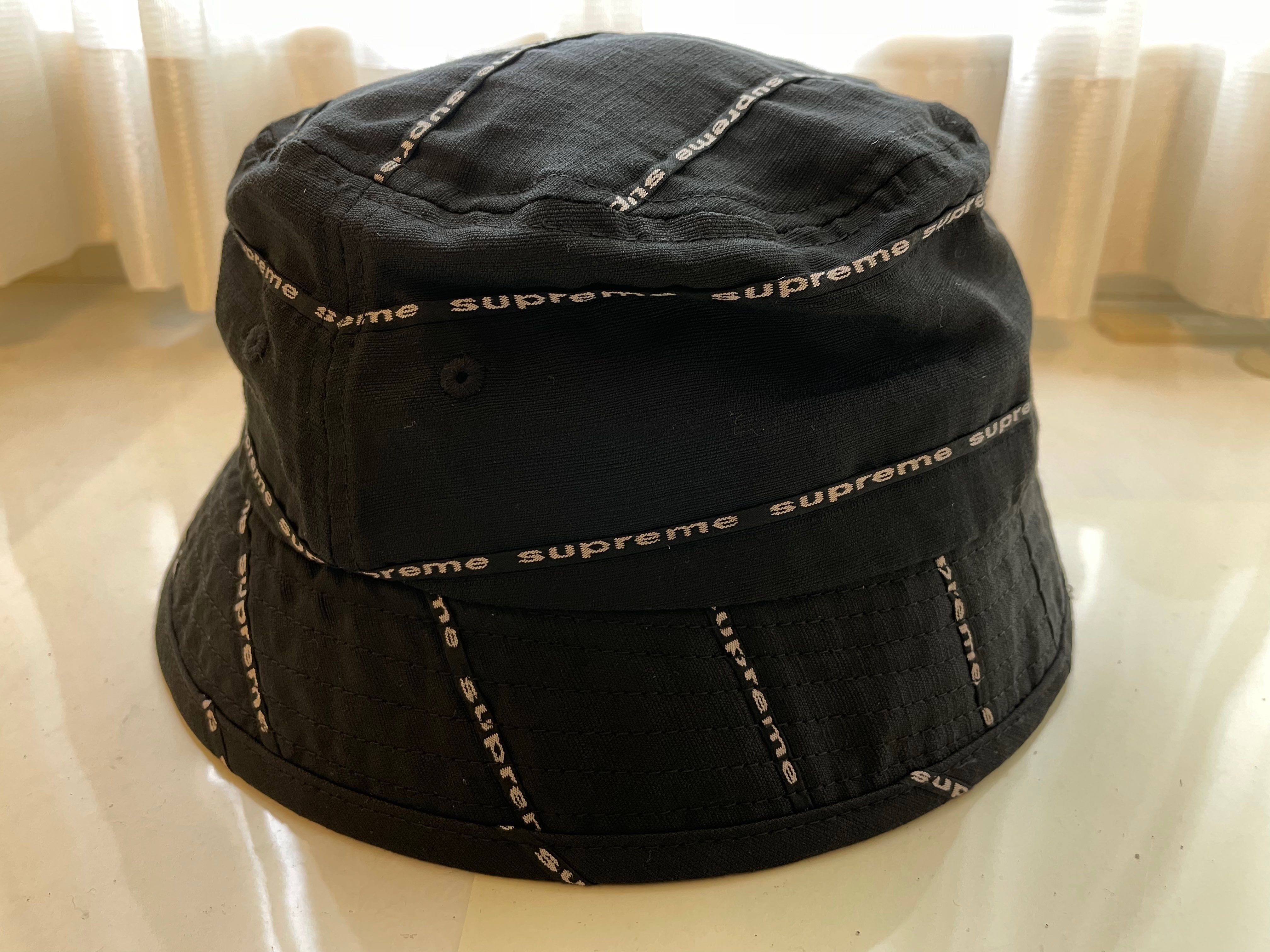 Supreme Jacquard Linen Crusher "Black"