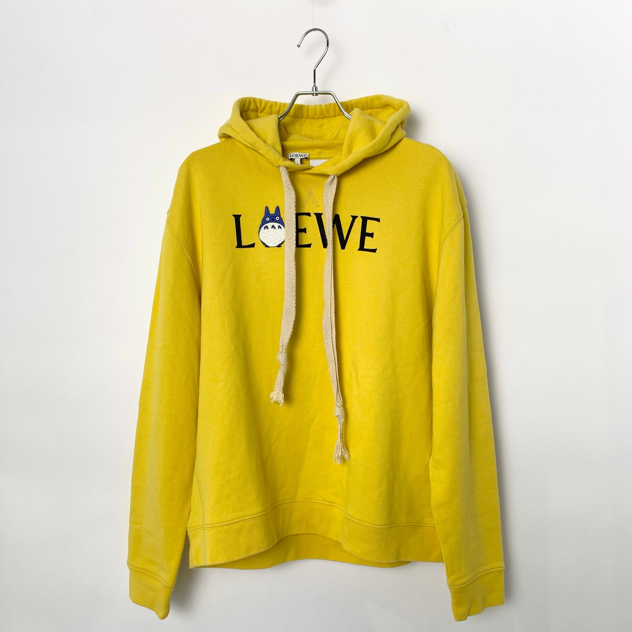 LOEWE x My Neighbor Totoro Hoodie In Cotton "Yellow"