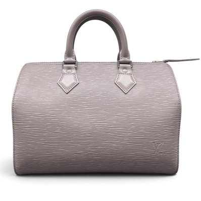 LOUIS VUITTON 希少 美品 ルイヴィトン スピーディ25 モノグラム ミニボストン ハンドバッグ M4301B エピ レザー SP1000 ライラック リラ ライトパープル LV ヴィトン ABランク 中古 鑑定済 ヴィトンバッグ