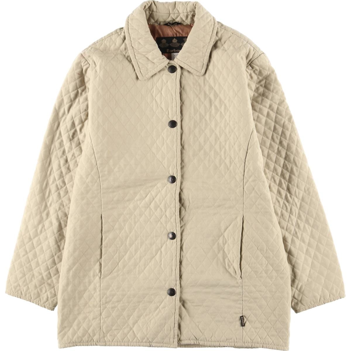 古着 00年代~ バブアー Barbour L206 TAILORED M/FIBRE QUILT 3ワラント キルティングジャケット レディースXL相当/eaa597039