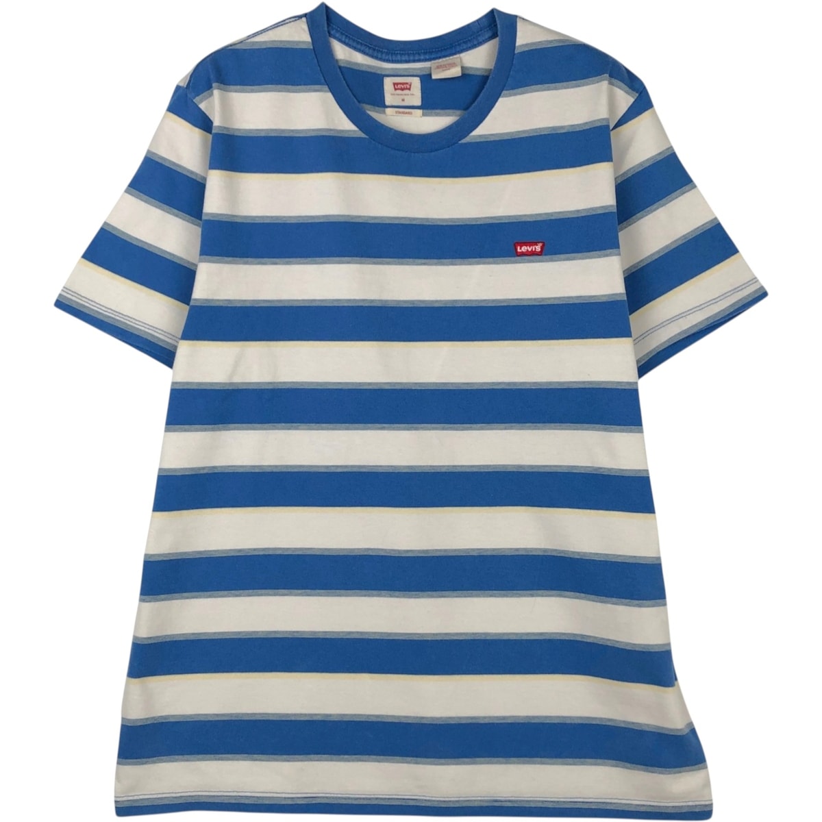 古着 リーバイス Levi's STANDARD 半袖 ボーダーTシャツ メンズM相当/eaa625789