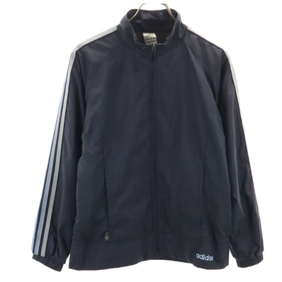 adidas アディダス トレーニング ウインドブレーカー M ネイビー 裏メッシュ