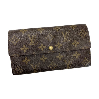 ☆☆LOUIS VUITTON ルイヴィトン モノグラム ポシェットポルトモネクレディ M61725 長財布 ユニセックス ゴールド金具