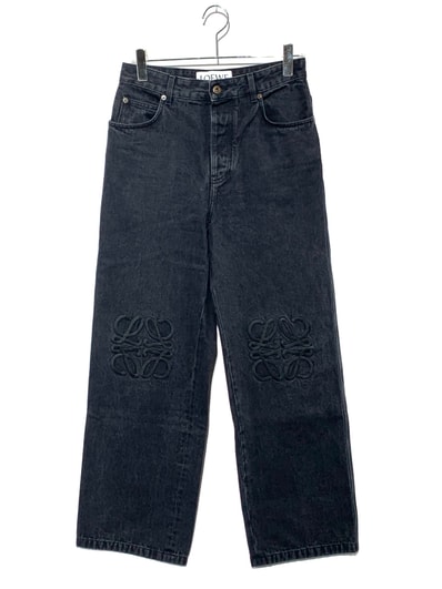 LOEWE Anagram Baggy Jeans AF "Black"