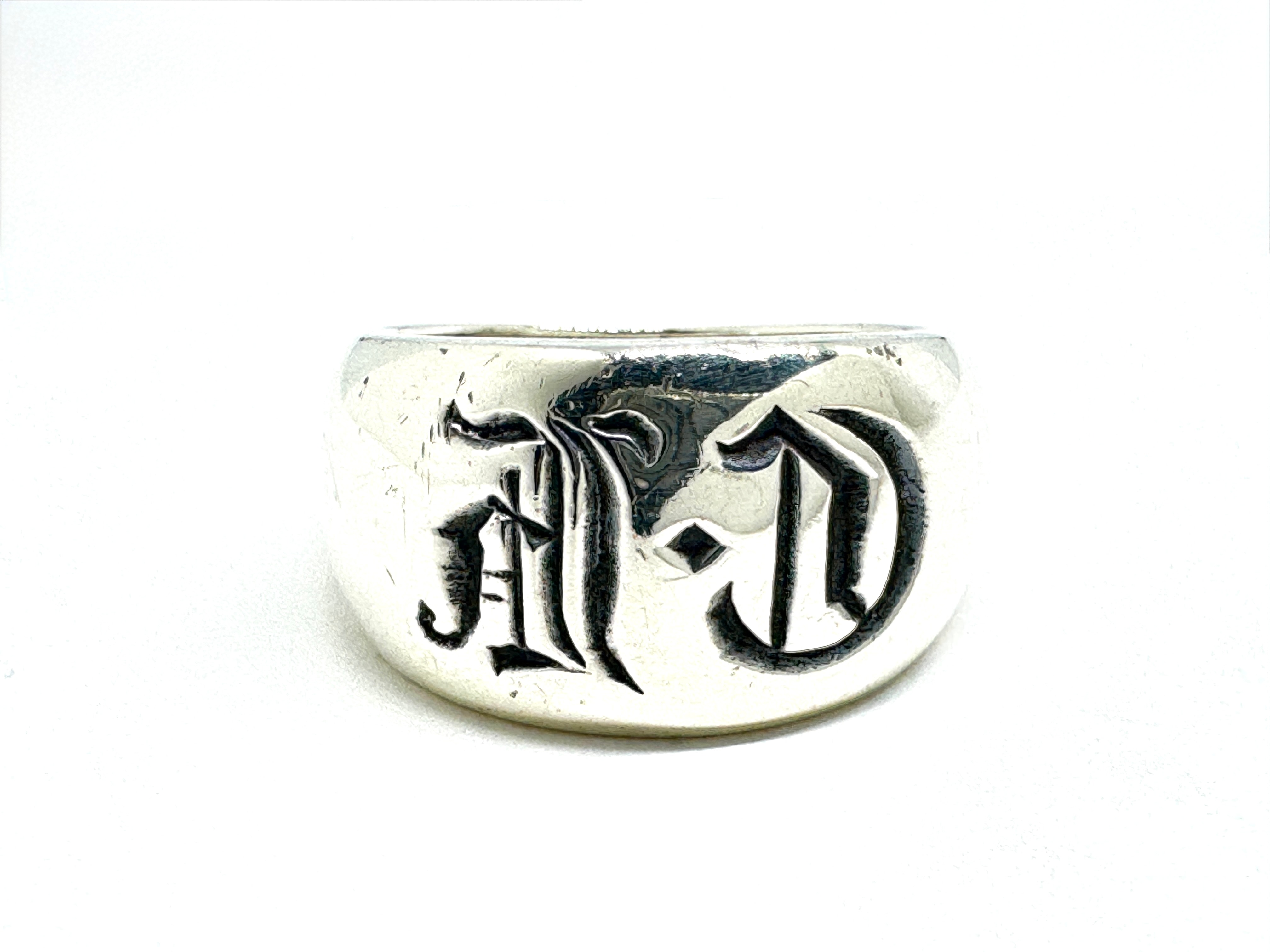 Chrome Hearts Seal Stamp Ring "Silver"