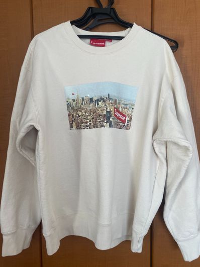 Supreme Aerial Crewneck "Ivory"