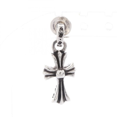 Chrome Hearts CH Cross Baby Fat Earrings "Silver"