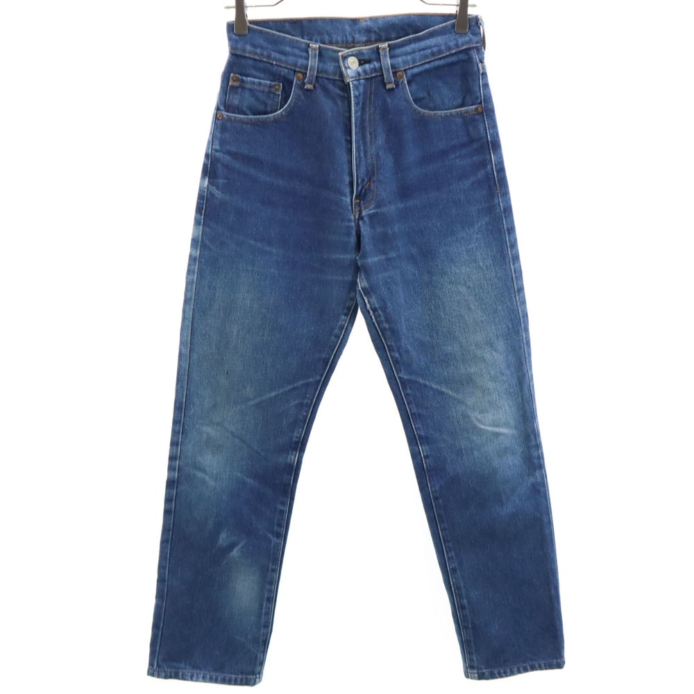 Levi's リーバイス 90s 504 日本製 オールド ストレートデニムパンツ W28 ブルー ジーンズ