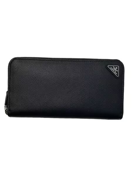 PRADA Saffiano Wallet "Black"