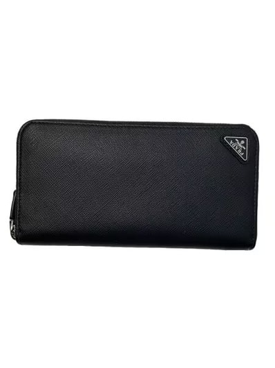 PRADA Saffiano Wallet "Black"