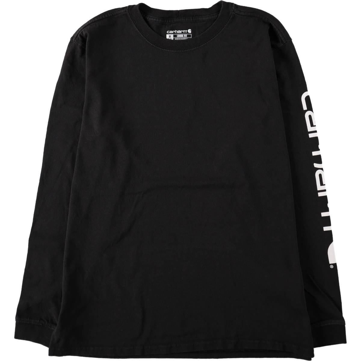 古着 カーハート Carhartt Loose Fit ロングTシャツ ロンT レディースL相当/eaa672580