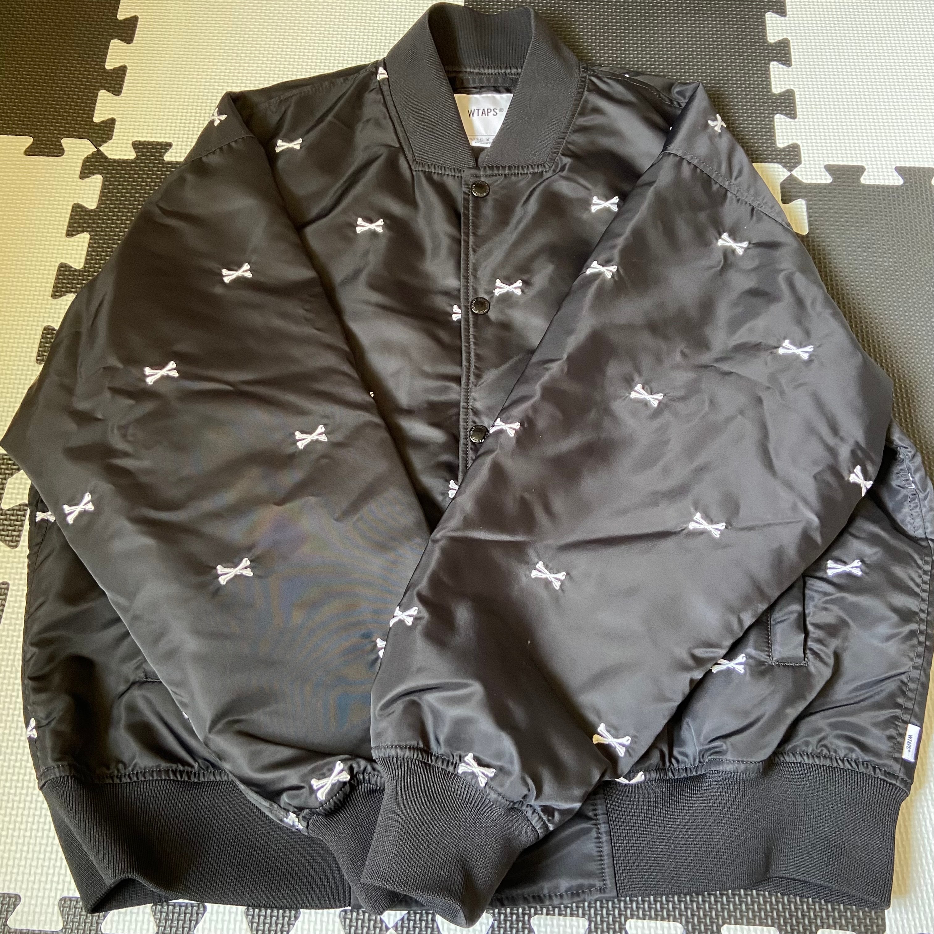 Wtaps TEAM / JACKET / NYLON. TWILL. TEXTILE "Black"