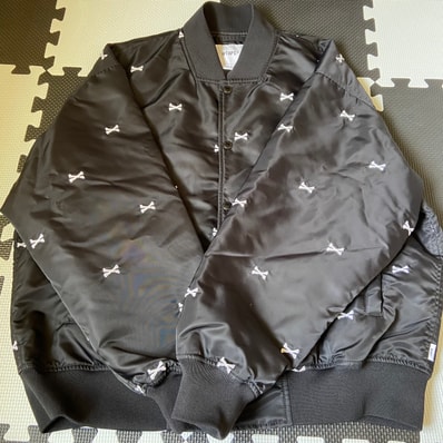 Wtaps TEAM / JACKET / NYLON. TWILL. TEXTILE "Black"