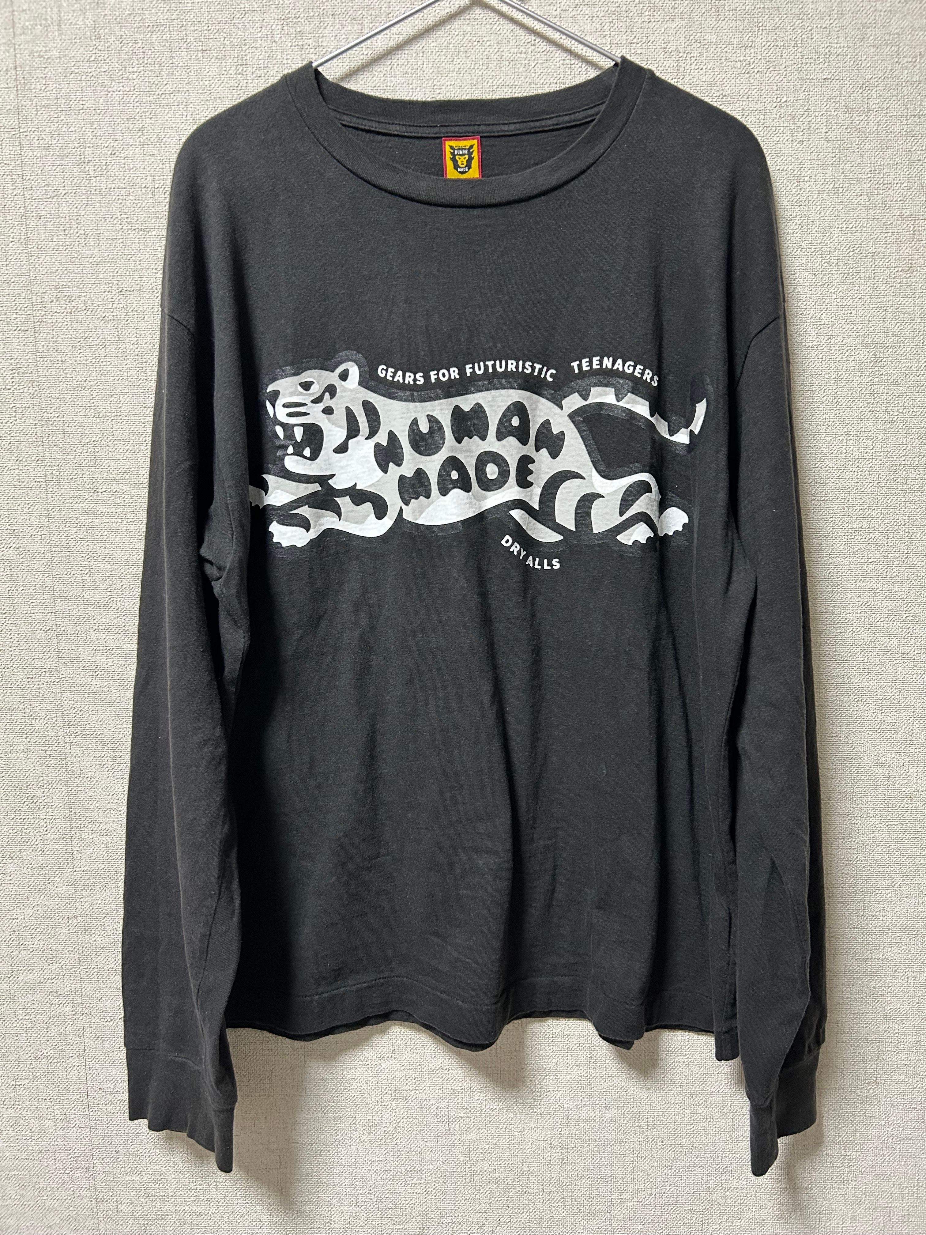 HUMAN MADE TIGER L/S T-SHIRT "Black"