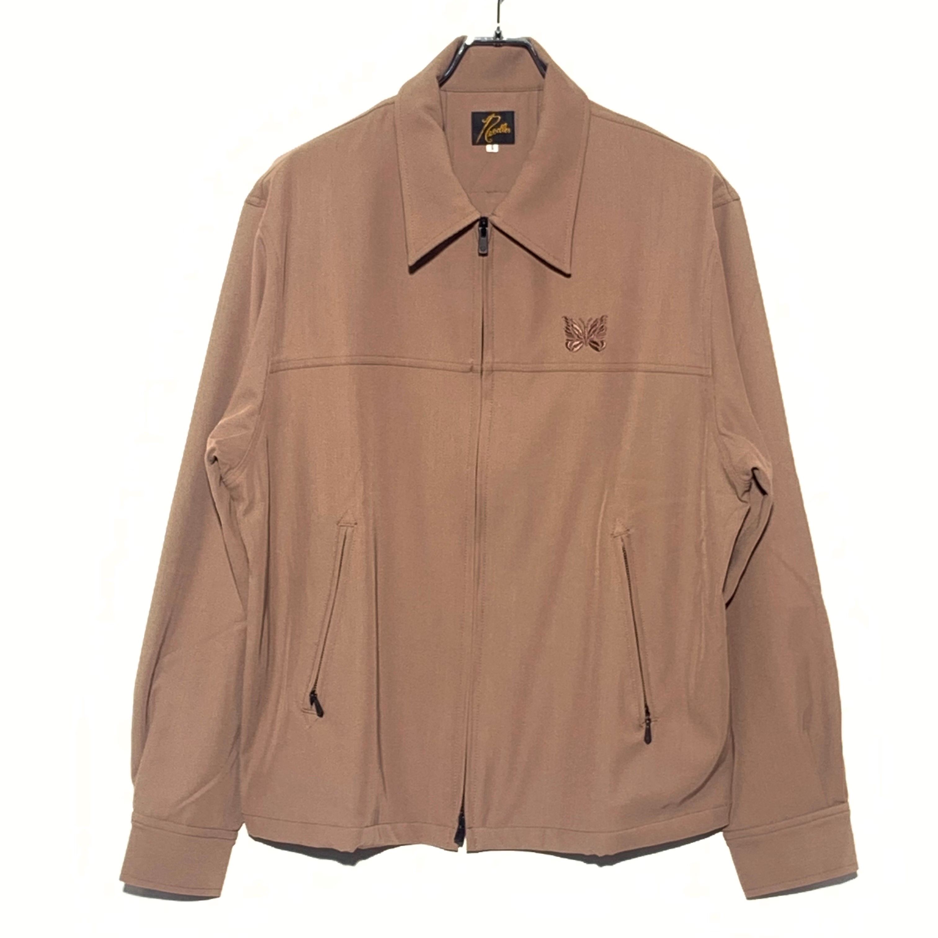 NEEDLES Work Jacket - Pe/R/Pu Cavalry Twill "Taupe"