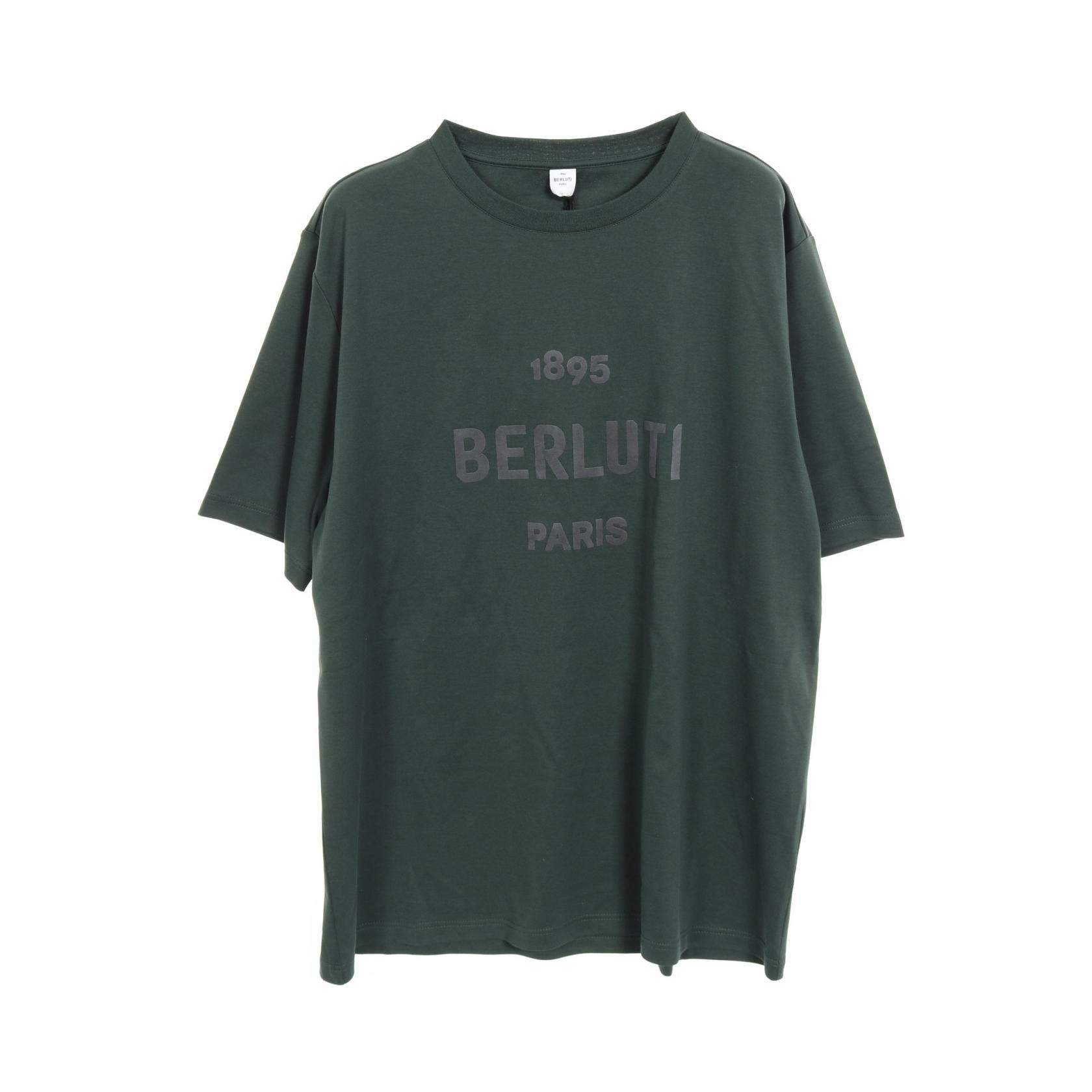 ベルルッティ Berluti カットソー 衣料品 トップス コットン メンズ グリーン系 【中古】
