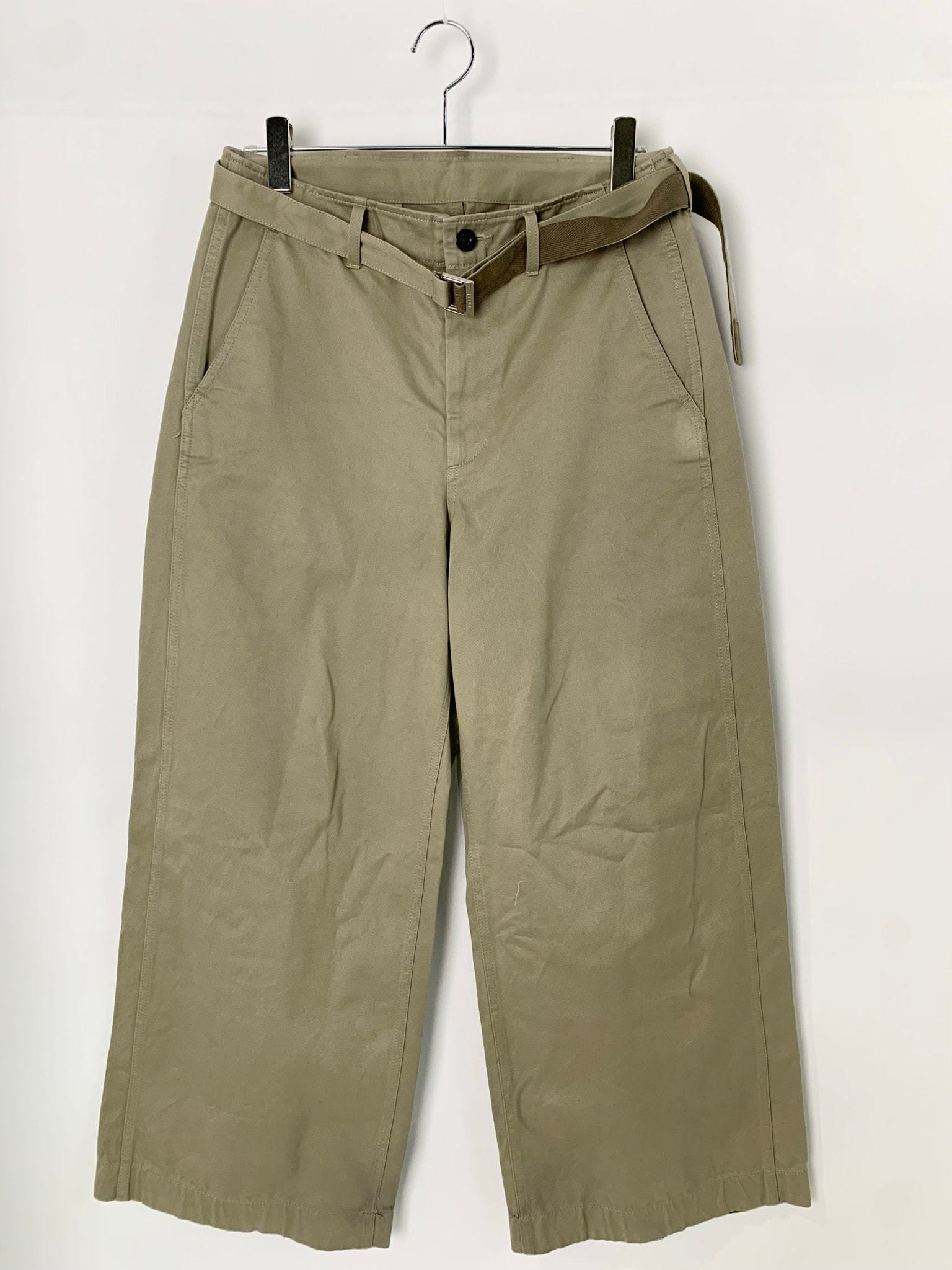 sacai Cotton Chino Pants "Beige"