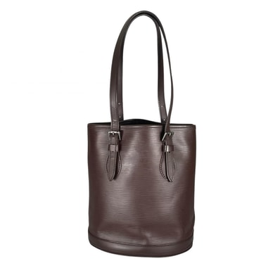LOUIS VUITTON ルイ・ヴィトン バゲットPM M58990 トートバッグ エピレザー ブラウン レディース【中古】