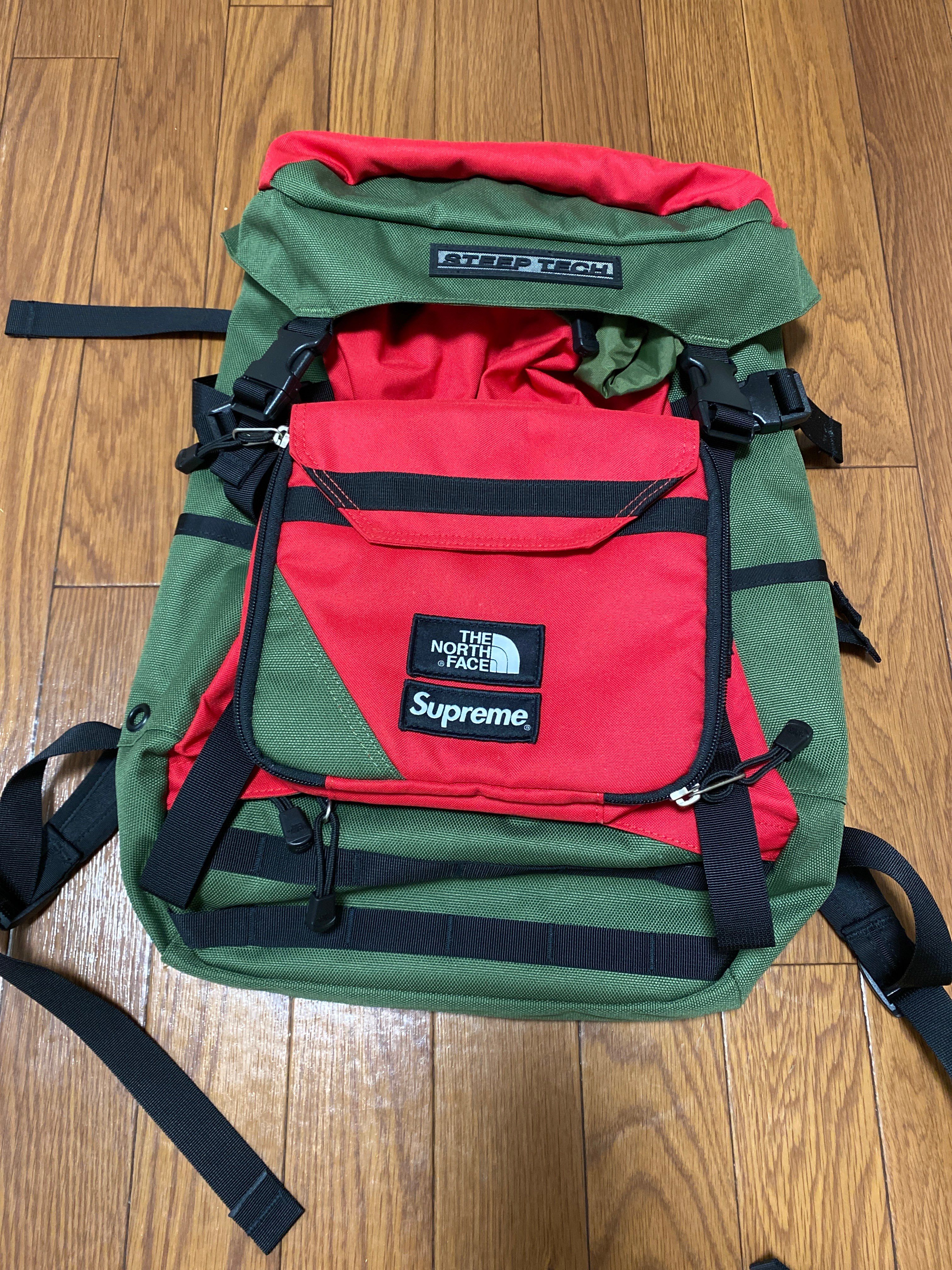 Supreme The North Face Steep Tech Backpack "Olive"