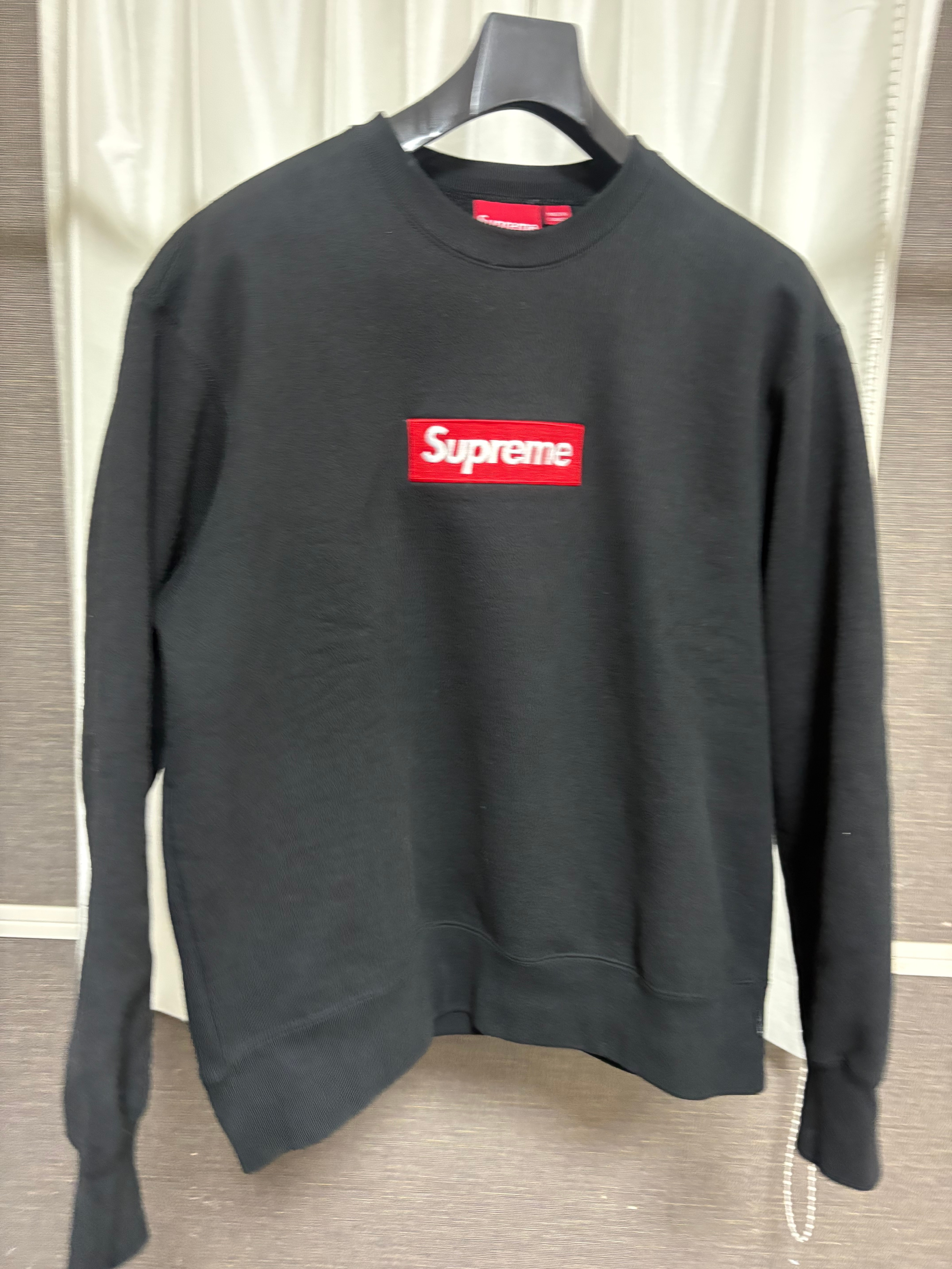 Supreme Box Logo Crewneck "Black" (22FW)