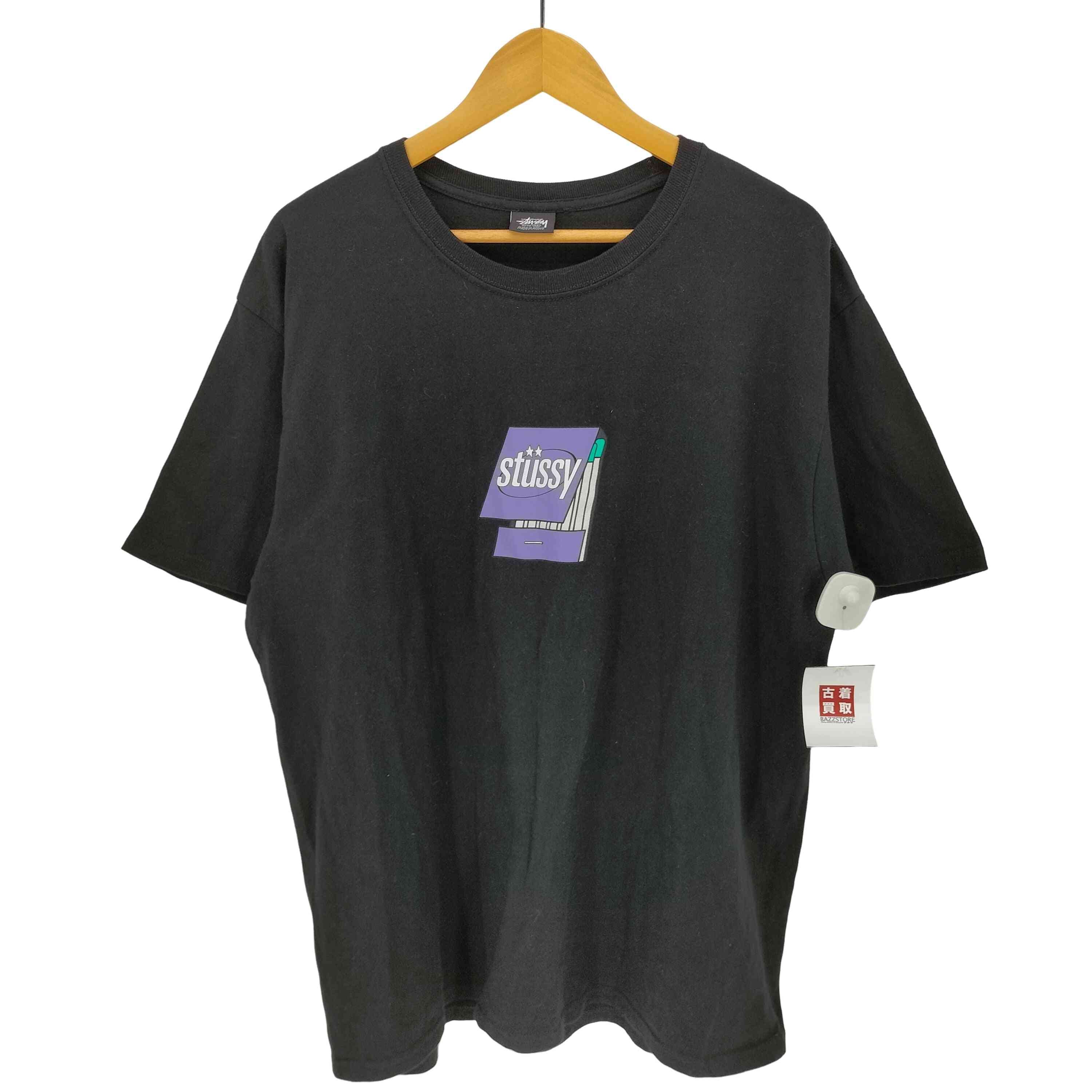 ステューシー　ブラック　Tシャツ　M Stussy World Tour Tee 