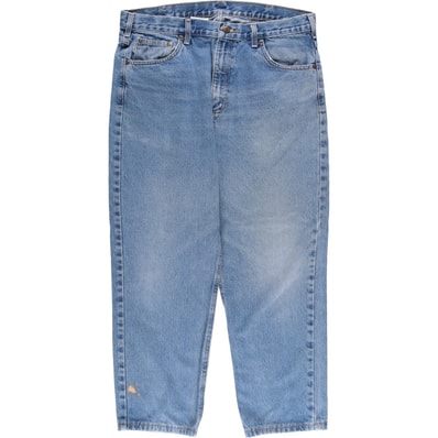 古着 カーハート Carhartt RELAXED FIT テーパードデニムパンツ メンズw36相当/eaa565186