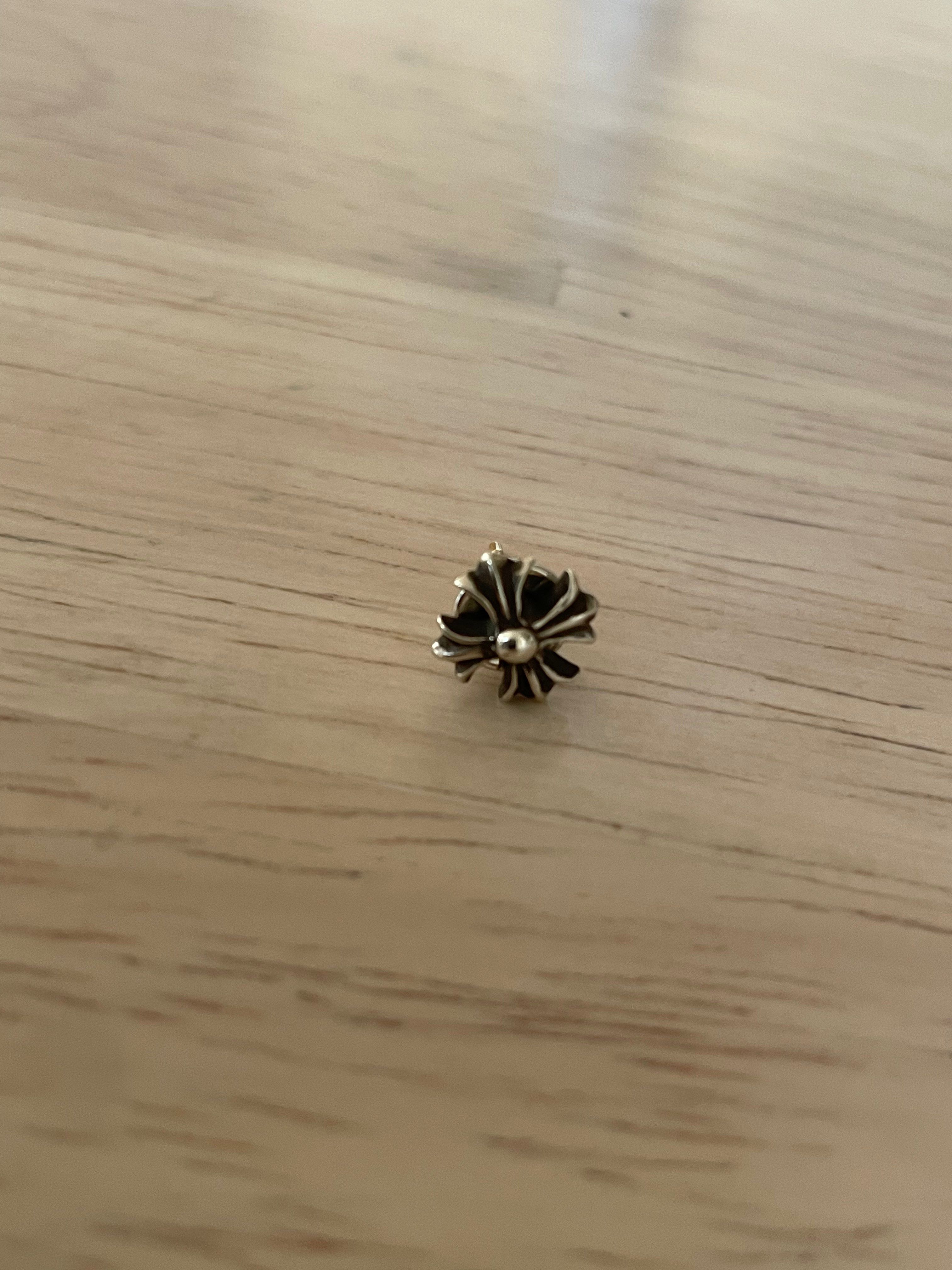 Chrome Hearts CH Plus Stud Earrings "Silver"