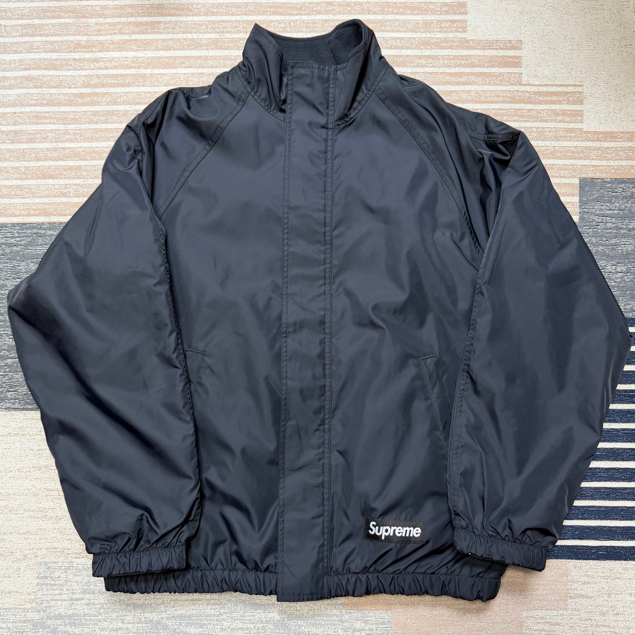 Supreme Polartec Reversible Track Jacket "Black"