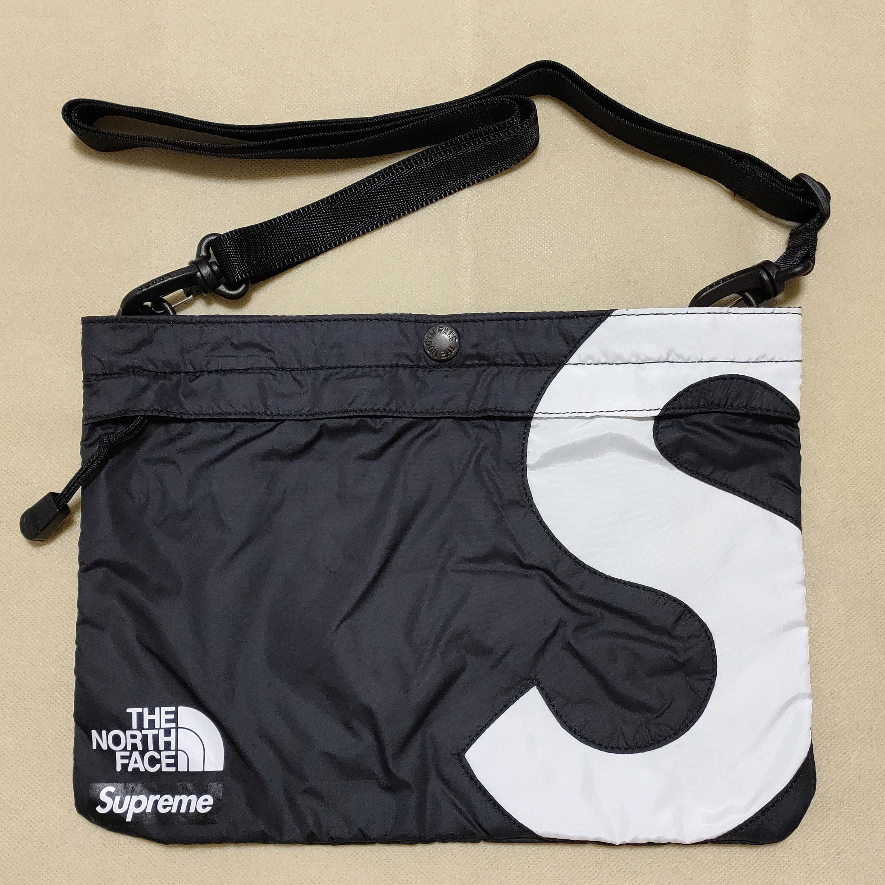 Supreme x The North Face S Logo Shoulder Bag "Black"