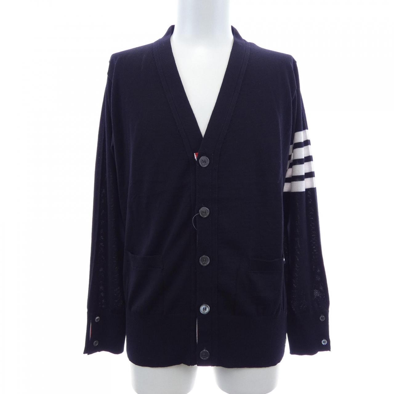 トムブラウン THOM BROWNE メリノウール 4-BAR クラシック カーディガン MKC002A カーディガン