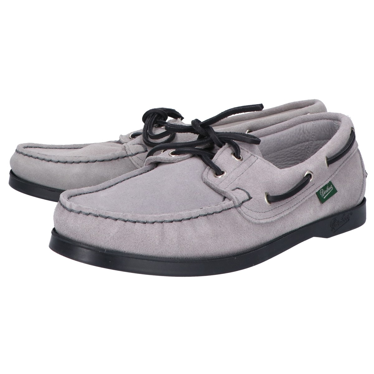 パラブーツ 【新品同様】BARTH バース MARINEソール スエード デッキ 8 1/2