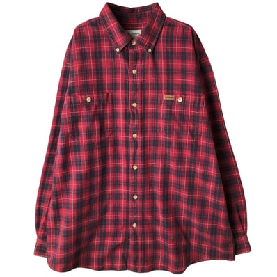 古着 カーハート Carhartt 長袖 ライトネルチェックシャツ メンズXL相当/eaa608114