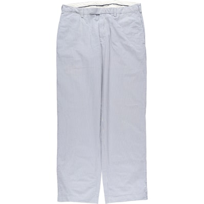 古着 ラルフローレン Ralph Lauren POLO by Ralph Lauren シアサッカー スラックスパンツ メンズw35相当/eaa604359