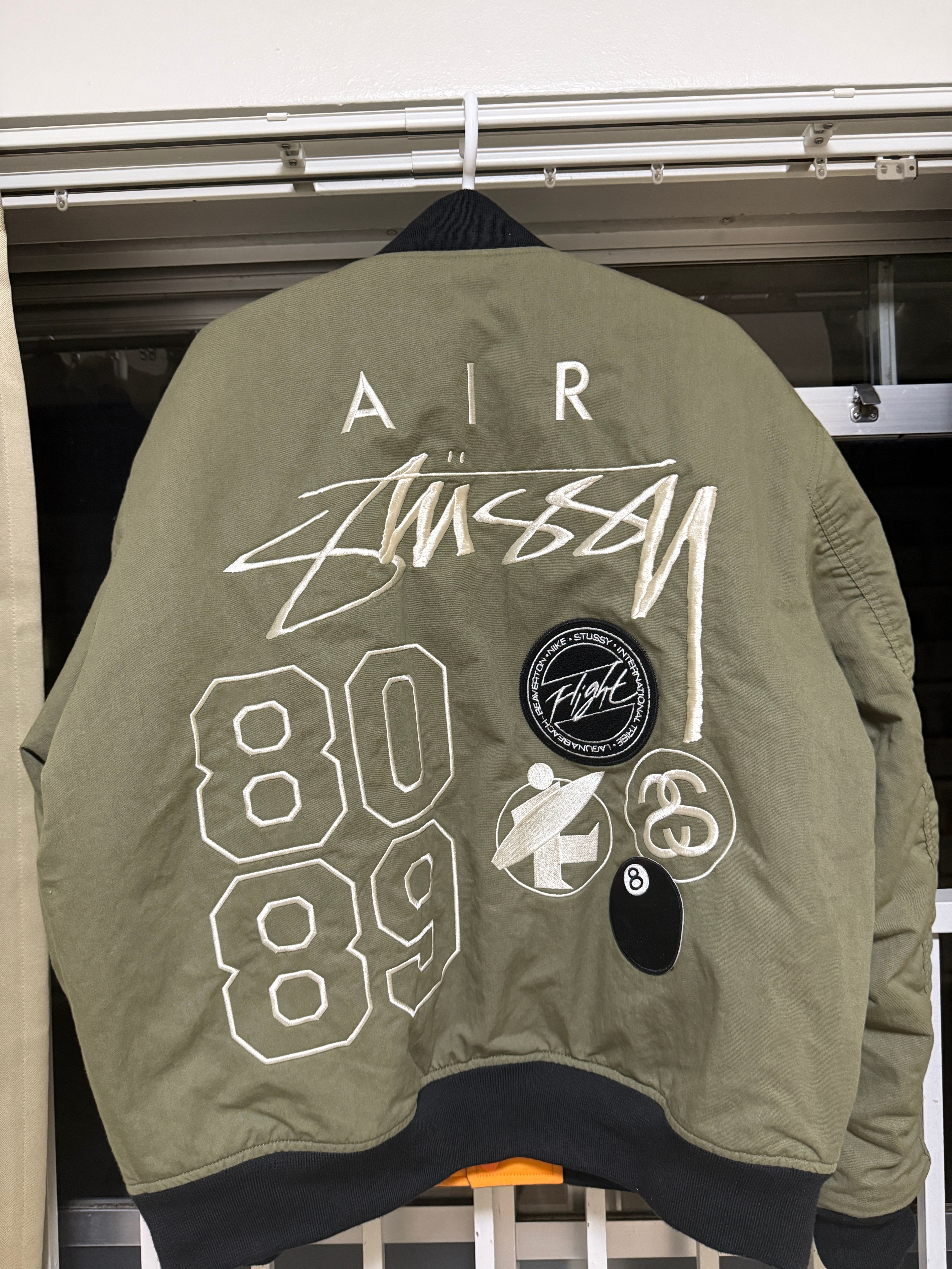 Nike x Stussy Reversible Jacket "Olive"
