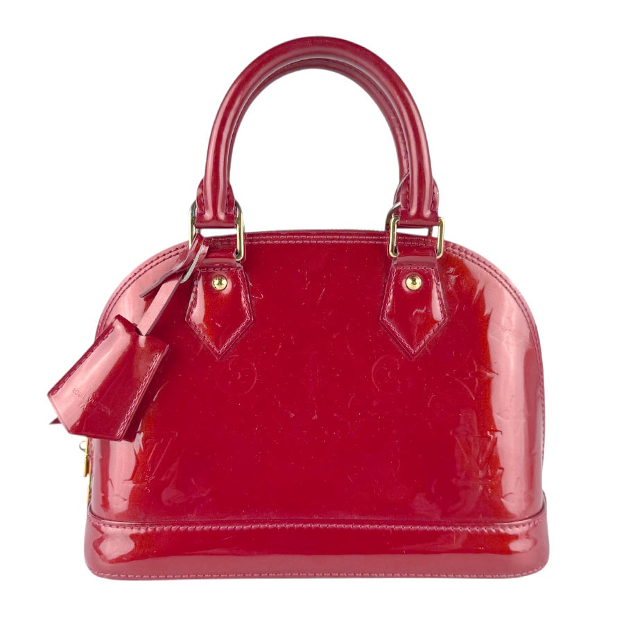 ルイ ヴィトン LOUIS VUITTON ハンドバッグ ショルダーバッグ モノグラム ヴェルニ アルマBB モノグラムヴェルニ ポムダムール レディース M91606【中古】 z8366