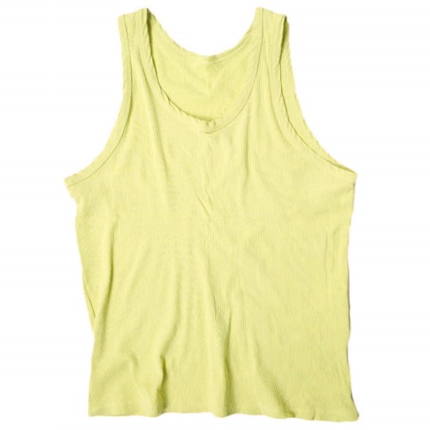 Pilgrim Surf+Supply ピルグリム サーフ+サプライ 23SS 日本製 Ruby Rib Tank リブタンクトップ 37-04-0199-101 1 LEMON BEAMS トップス g19444