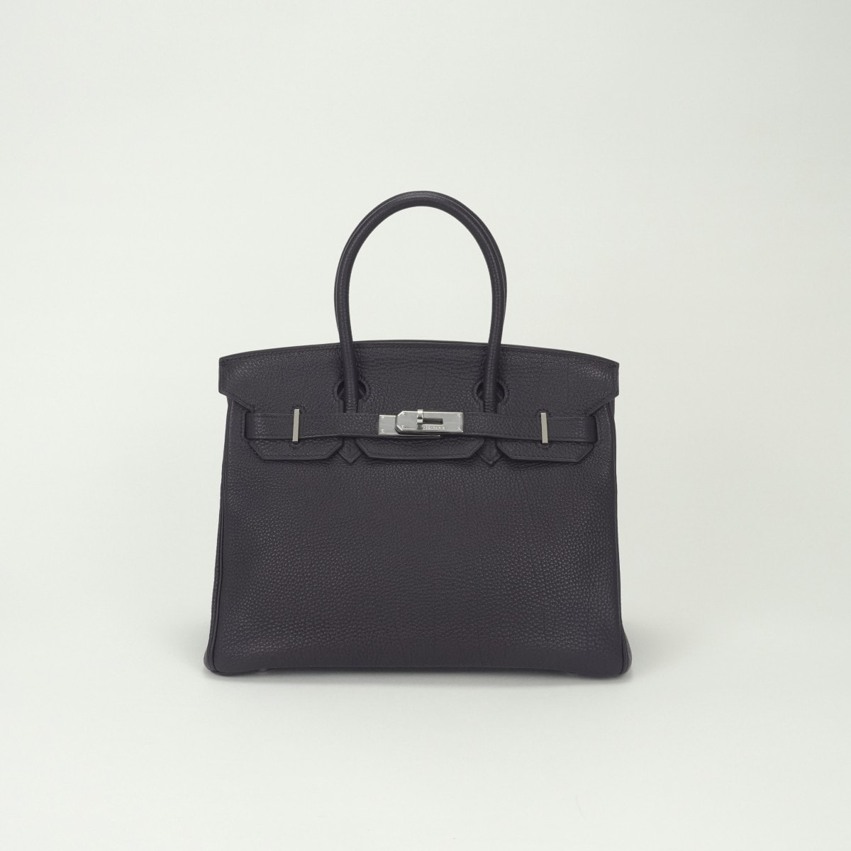 エルメス HERMES バーキン30 バーキン 30 バッグ トートバッグ トゴ レザン Raisin パープル Purple 紫 シルバー金具 ハンドバッグ