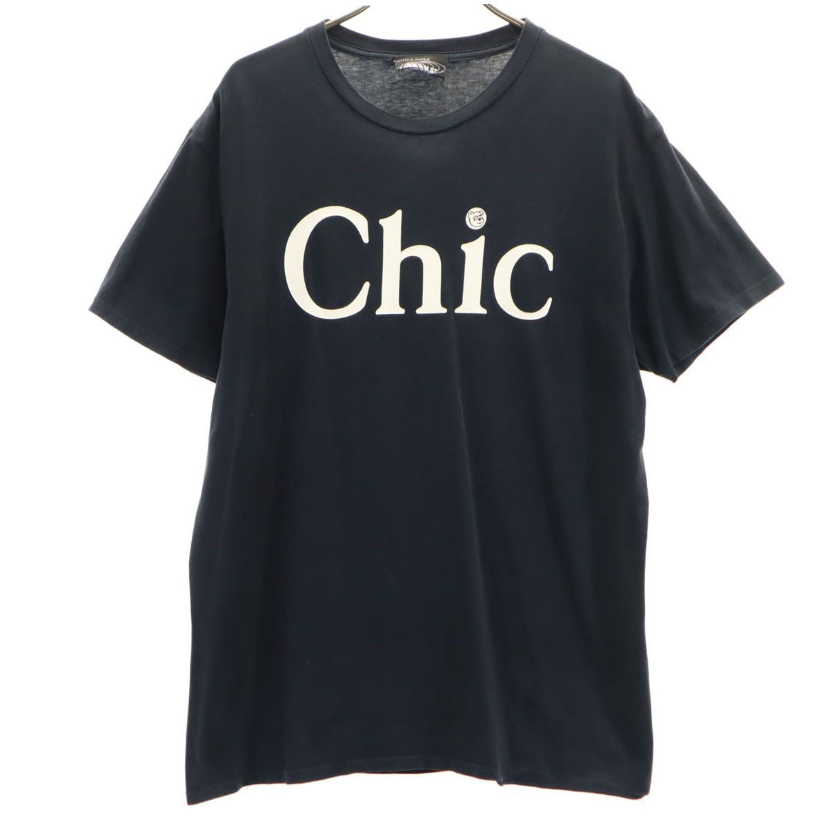 BEAMS ビームス 半袖 Tシャツ 黒 WITH A SMILE