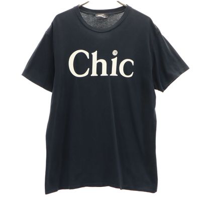 BEAMS ビームス 半袖 Tシャツ 黒 WITH A SMILE