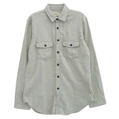 FEAR OF GOD フィアオブゴッド 長袖シャツ コットン 長袖シャツ グレー系 S【中古】