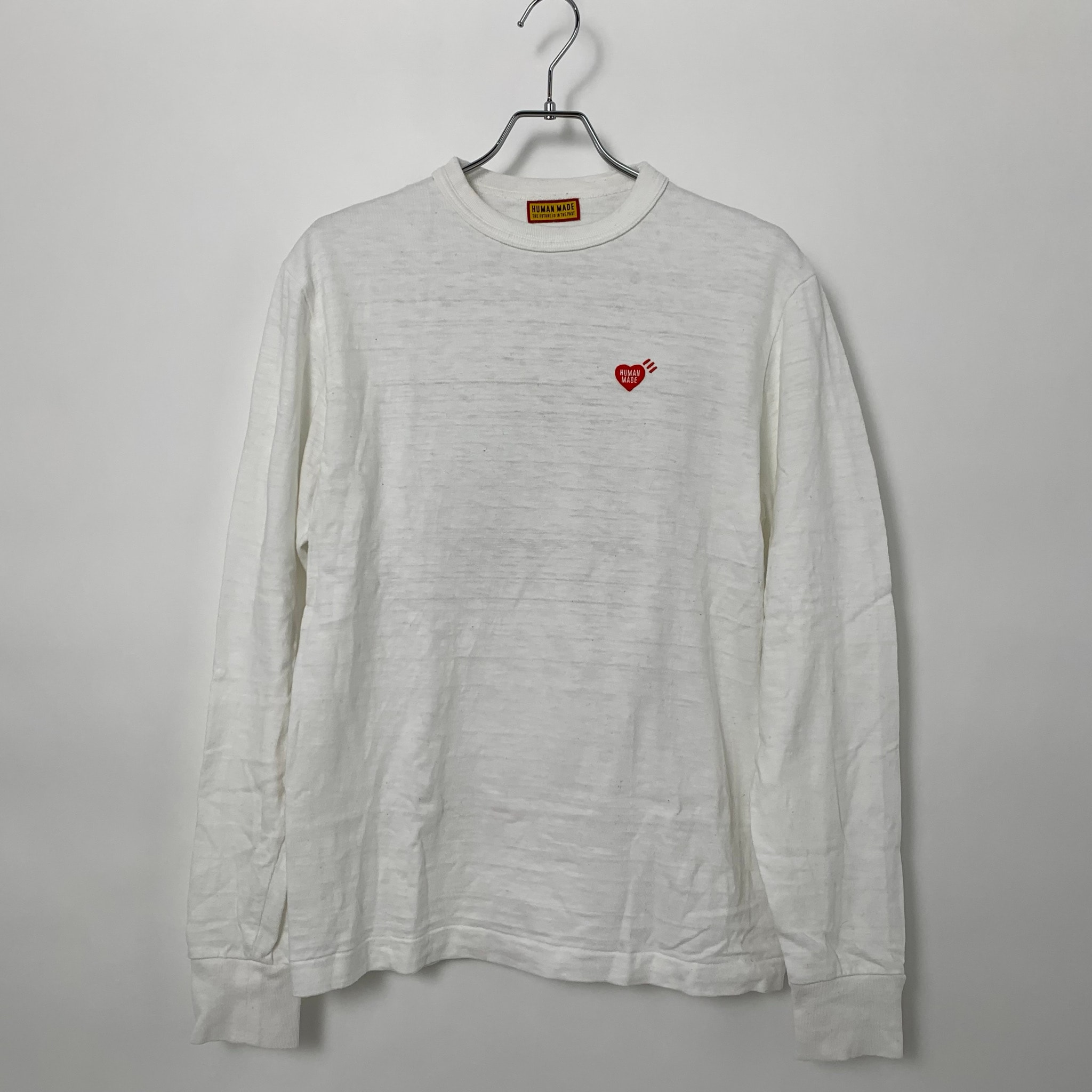 HUMAN MADE Graphic L/S T-Shirt "White"