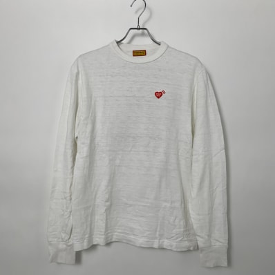 HUMAN MADE Graphic L/S T-Shirt "White"