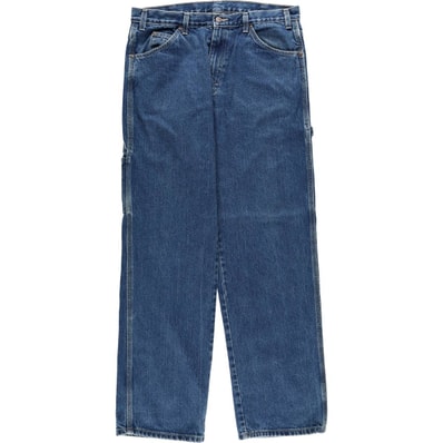 古着 ディッキーズ Dickies デニムペインターパンツ メンズw34相当/eaa664118