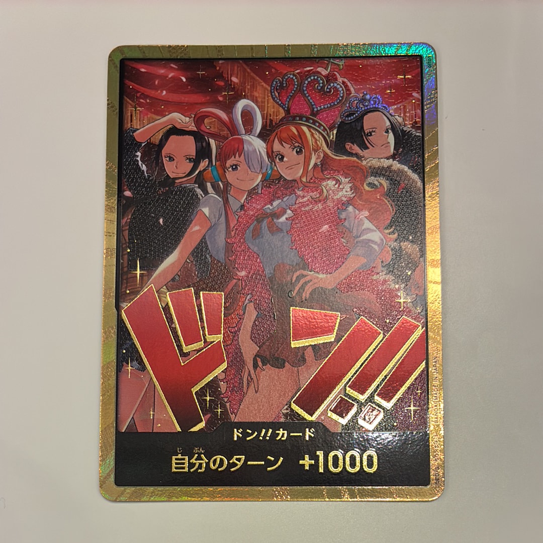 PSA10】ドン!!カード : ロビン&ウタ&ナミ&ハンコック スーパーパラレル
