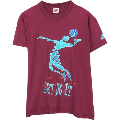 古着 90年代 ナイキ NIKE 銀タグ スポーツプリントTシャツ USA製 メンズL相当 ヴィンテージ/eaa650879