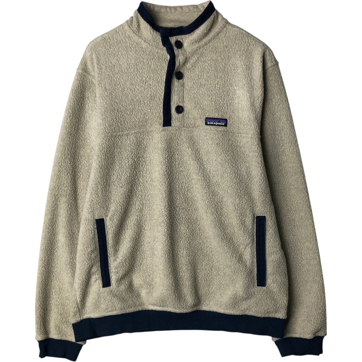 古着 パタゴニア Patagonia シアーリングボタンプルオーバー 26140FA23 ハーフボタン フリースプルオーバー メンズM相当/eaa627025